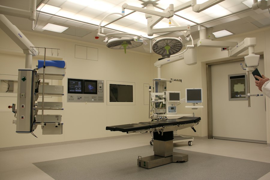 A modern operating room