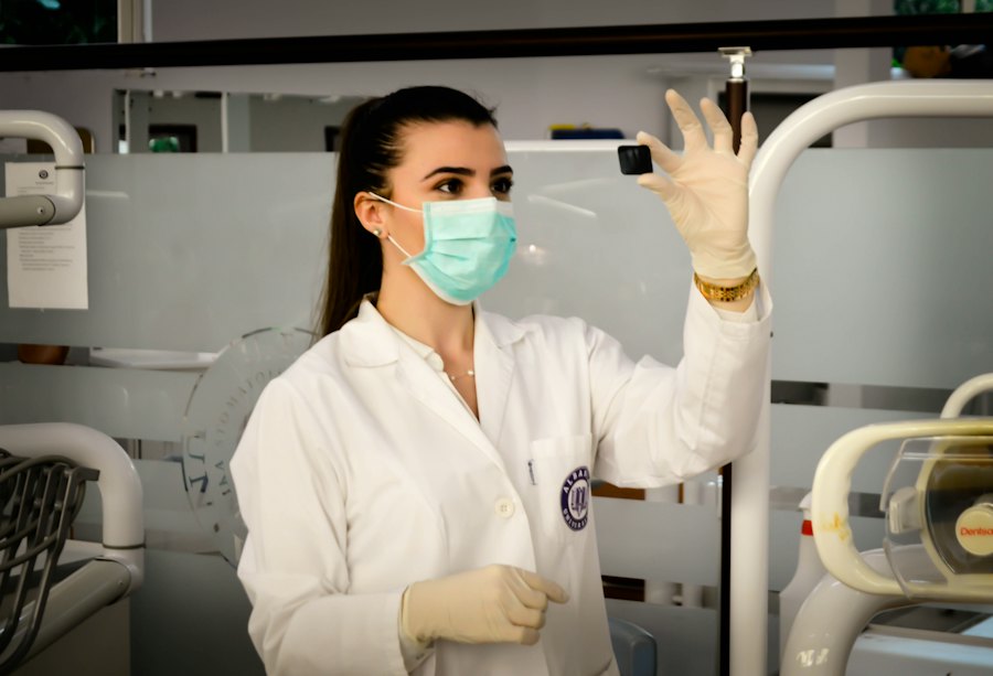 A technologist operating an imaging scanner