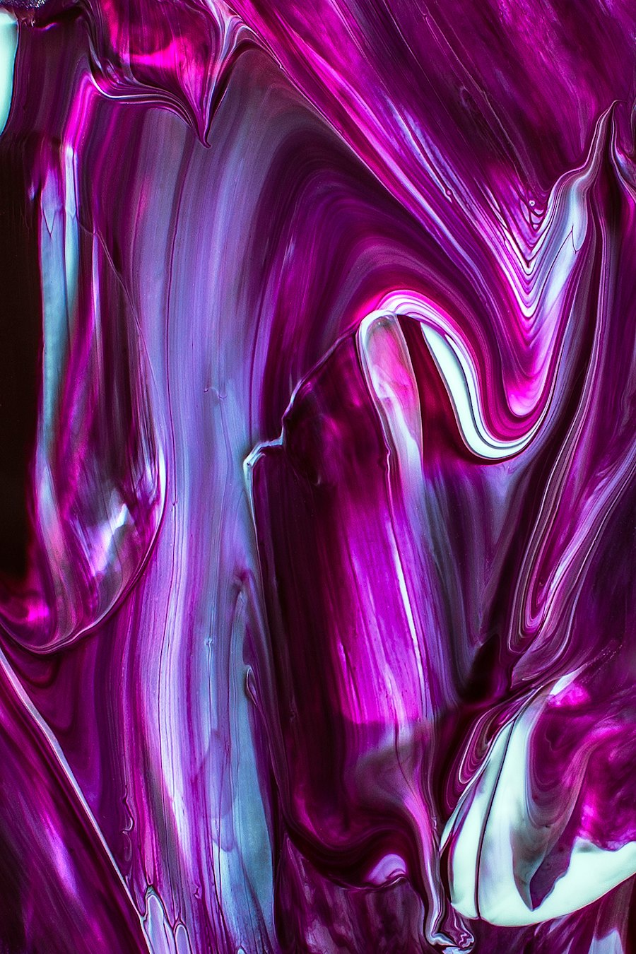 Painting with soft layered colours