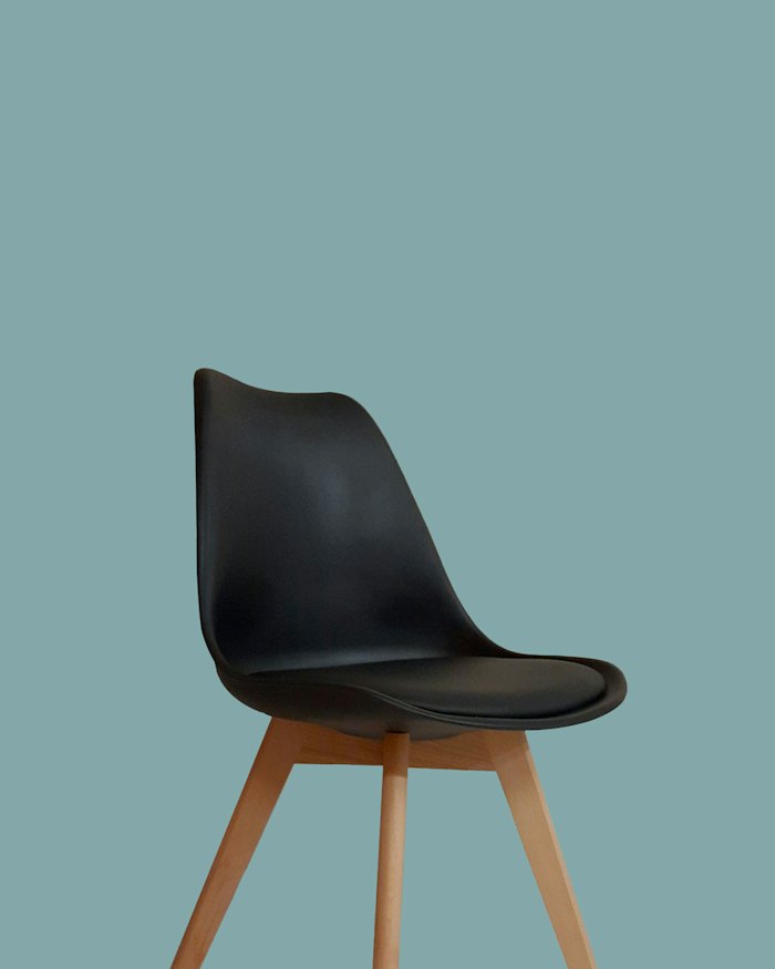 Wooden dining chair in natural oak
