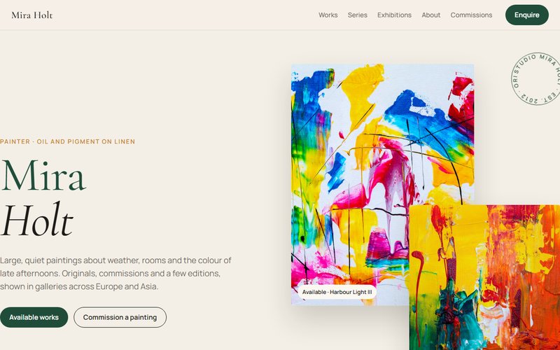 Umber website preview