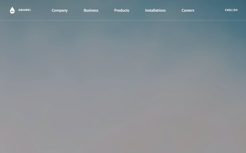 Aquarel website preview
